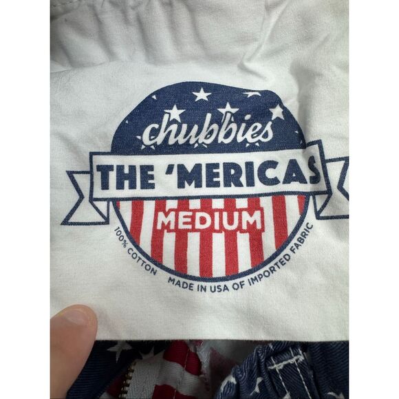 Chubbies The ‘Mericas American Flag Shorts Size Medium - Picture 3 of 5